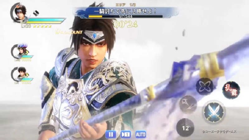Koei Tecmo ra mắt game Dynasty Warriors Mobile