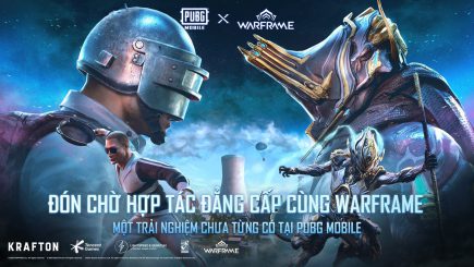 PUBG Mobile phiên bản update 1.9 đón chào hợp tác cùng Warframe