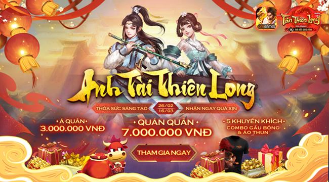 Anh Tài Thiên Long có gì hot mà cộng đồng Tân Thiên Long Mobile VNG đang bàn tán không ngừng?