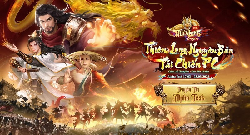 Thiên Long Origin: Huyền thoại Thiên Long Bát Bộ 2007 tái sinh làng game Việt