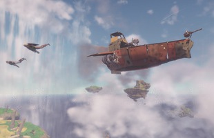 Game bay giữa bầu trời mênh mông Worlds Adrift đã mở thử nghiệm trên Steam, quá tiện để vào chơi