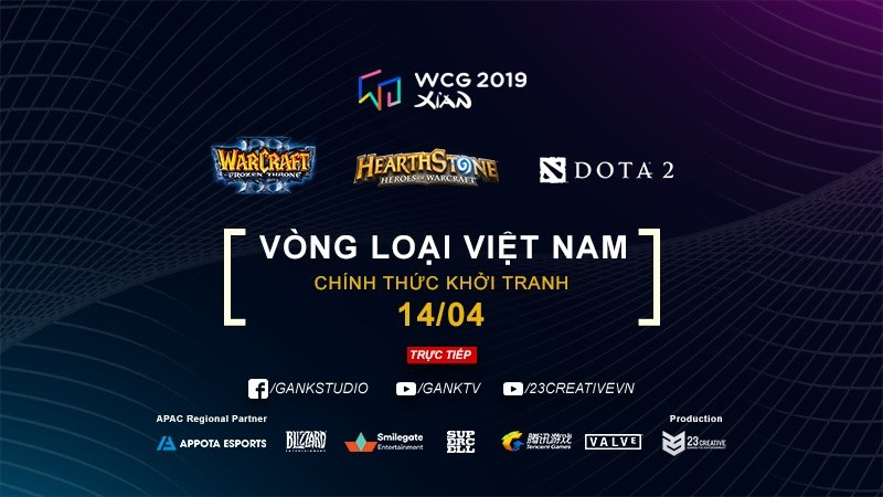 Appota Esports “hồi sinh” WCG 2019 tại Việt Nam