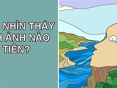 Hình ảnh nhìn thấy đầu tiên tiết lộ chính xác suy nghĩ và con người hiện tại của bạn