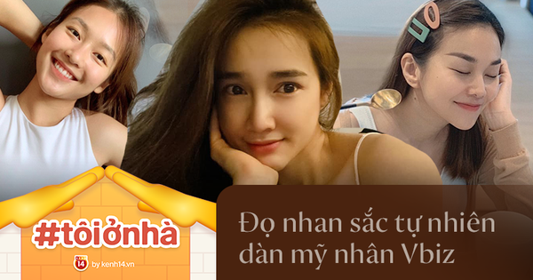 Mỹ nhân Vbiz lộ nhan sắc ngoài đời mùa tránh dịch tại gia: Nhã Phương chấp cả camera thường, Thuỳ Dung zoom luôn cận mặt