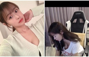 Vô tình cúi người trên sóng, nữ streamer xinh đẹp lộ ra vòng một đầy đặn tới bất ngờ, sóng stream tăng view cực mạnh