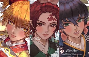 Say mê ngắm loạt fan art Kimetsu no Yaiba đầy ma mị và tận hưởng niềm vui khi Mugen Train ấn định ngày công chiếu