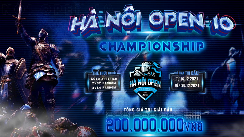 Giải đấu AoE Hà Nội Open 10 Championship 2021, ngày hội Đế Chế quy tụ siêu sao