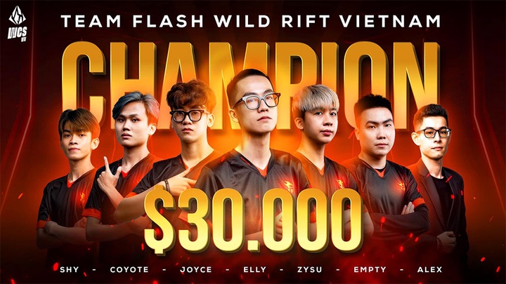 Team Flash giành chức vô địch WCS Việt Nam 2022