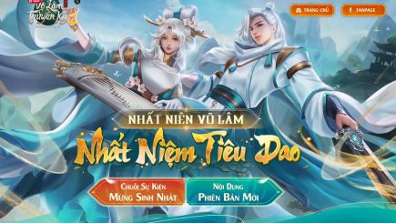 Nhất Niệm Tiêu Dao sẽ là phiên bản tiếp theo của Võ Lâm Truyền Kỳ 1 Mobile