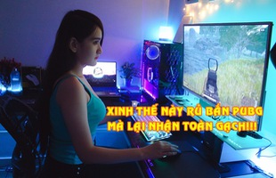 Em gái xinh đẹp lên mạng 'thả thính' rủ chơi PUBG ai ngờ nhận toàn gạch là gạch