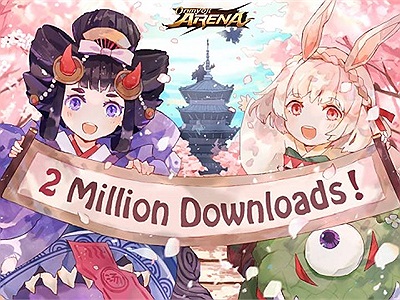 Chỉ chưa đầy 2 tháng ra mắt, Onmyoji Arena đã cán mốc 2 triệu lượt download trên toàn cấu, là game MOBA hot nhất hiện nay