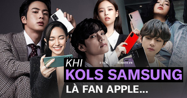 Góc khó hiểu: Là KOL hàng đầu của Samsung nhưng hà cớ gì BLACKPINK, BTS đến Châu Bùi, Khánh Linh... cứ mê mẩn dùng iPhone?