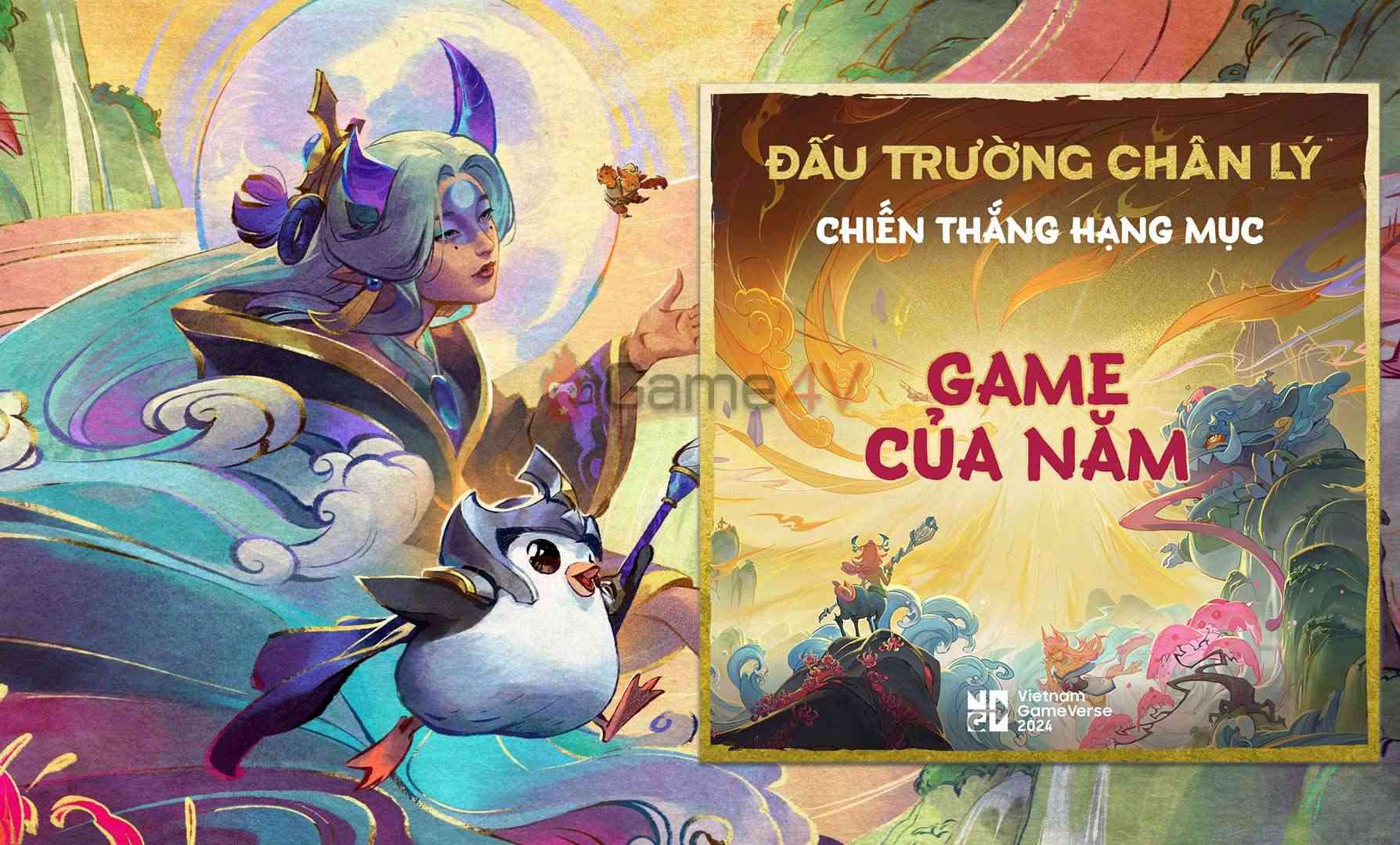 Đấu Trường Chân Lý giành giải Game Của Năm tại Vietnam GameVerse 2024