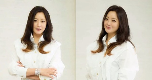 Xuất hiện vài giây, Kim Hee Sun khiến cả mạng xã hội phát sốt vì ánh nhìn chuẩn “dâu hào môn”