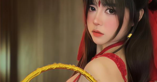 Tung màn cosplay Natra phiên bản táo bạo, nữ streamer khiến fan nam quên luôn bản gốc