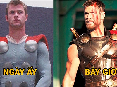 Vẻ ngây thơ của Chris Hemsworth khi lần đầu đóng vai Thần Sấm trong vũ trụ Marvel