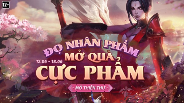 Tham gia “Mở Thiên Thư” – Đọ nhân phẩm, mở quà Cực Phẩm từ 12/06 đến 18/06