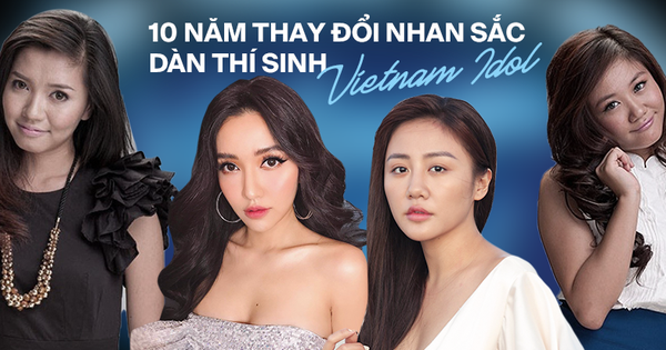 Dàn thí sinh Vietnam Idol lột xác nhan sắc sau 10 năm: Bích Phương dao kéo quá đỉnh, Văn Mai Hương - Trung Quân thay đổi ngoạn mục