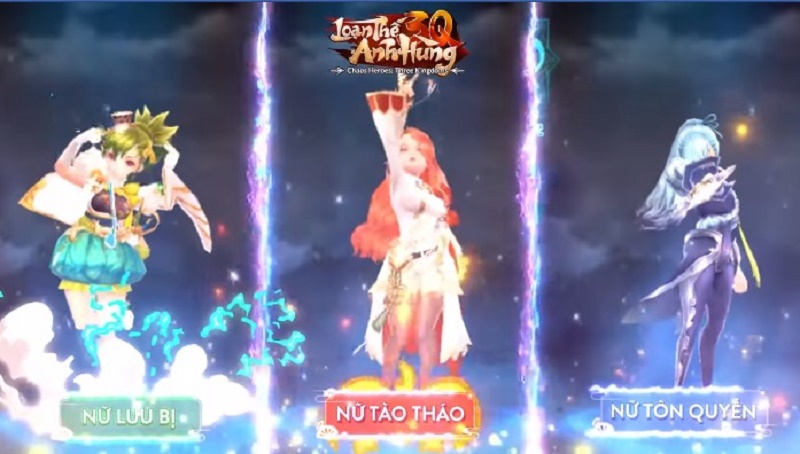 Loạn Thế Anh Hùng 3Q là game đầu tiên có Nữ quyền Tam quốc