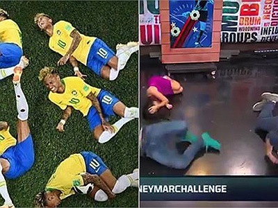 Tựa game giải trí siêu hài hước Rolling Neymar, mô phỏng theo trò ăn vạ của chính cầu thủ người Brazil