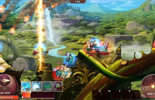 New Gunbound - Game mobile bắn súng canh tọa độ sở hữu cơ chế thời gian thực mở đăng ký