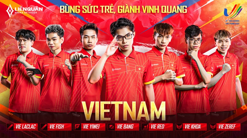 Liên Quân Mobile được công nhận là môn eSports số 1 VN, hứa hẹn giành HCV tại SEA Games 31