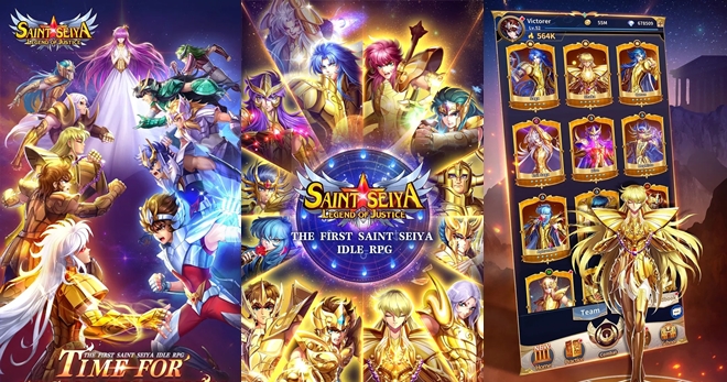 Saint Seiya: Legend of Justice - Tựa game mới với nội dung về các thánh đấu sĩ trong truyện Áo Giáp Vàng