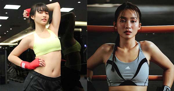 Khả Ngân tái hiện tuổi 15, hot girl boxing 