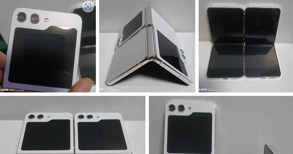 Galaxy Z Flip5 lộ ảnh thực tế trước ngày ra mắt: Màn hình phụ 