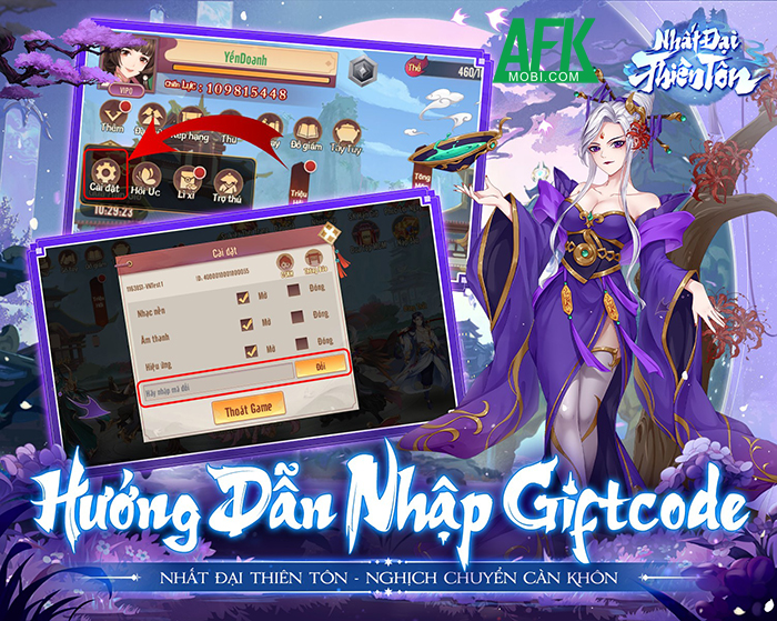 Tổng hợp gift code game Nhất Đại Thiên Tôn mới nhất trong tháng