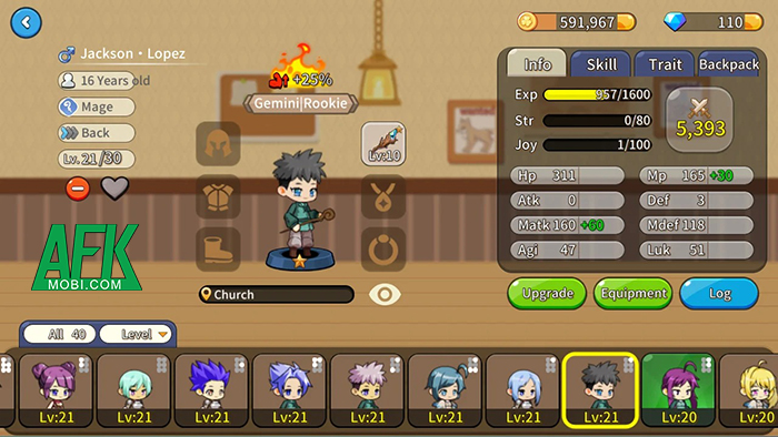 Fantasy Town Mobile mời bạn gầy dựng một thị trấn nhỏ của những nhà phiêu lưu