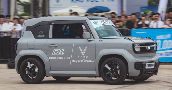 Hai chiếc VinFast VF 3 