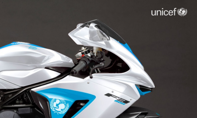 MV Agusta F3 800 - UNICEF Edition duy nhất 1 chiếc trên thế giới giá 2.5 tỷ đồng