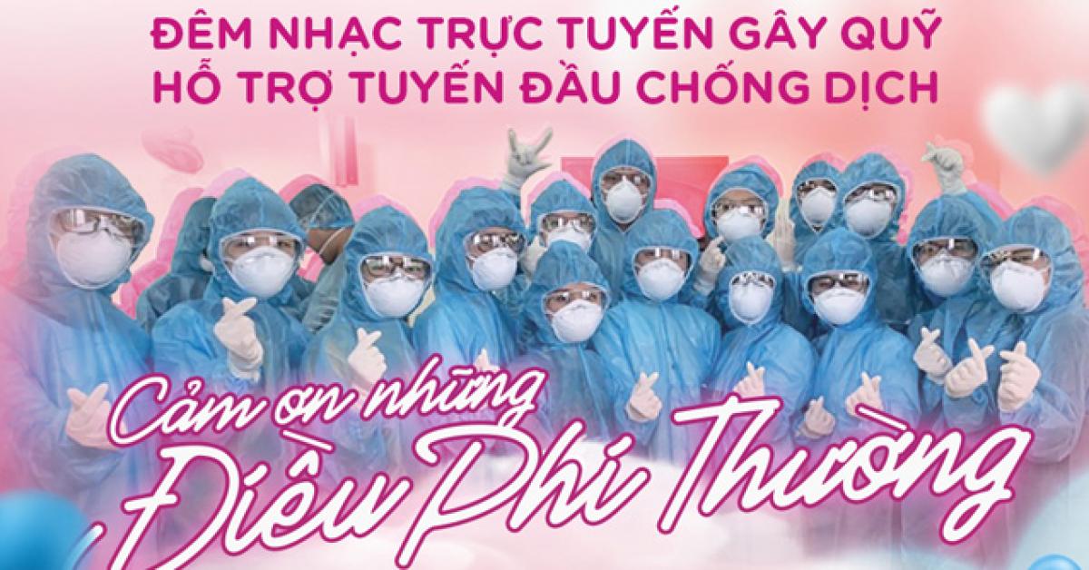 Minh Thư, Hà Lê biểu diễn trong đêm nhạc ủng hộ tuyến đầu chống dịch