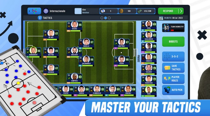 Soccer Manager 2023 – Football Tựa game mô phỏng bóng đá mở đăng ký trước trên Mobile