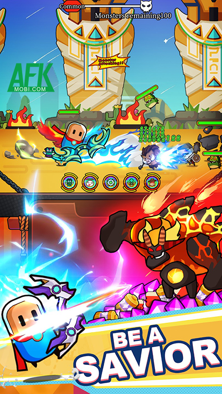 Phát triển cho hiệp sĩ xúc xích của bạn trong game Sausage Knight: Idle RPG - MOBILE