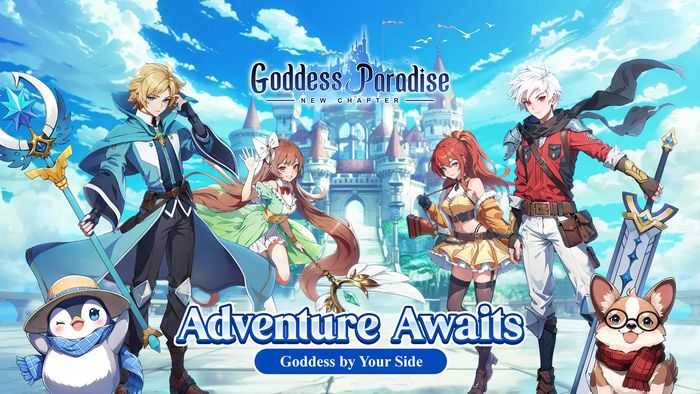 Goddess Paradise game nhập vai giả tưởng đang mở đăng ký trước trên mobile