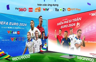 Thưởng thức trọn vẹn Euro 2024 với gói ứng dụng miễn phí trên Samsung TV