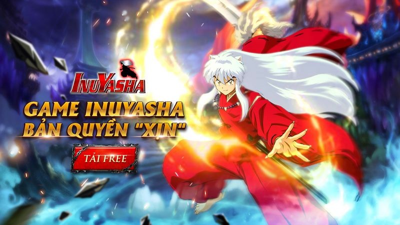 Game hot InuYasha Mobile chính thức ra mắt tặng 200 vipcode