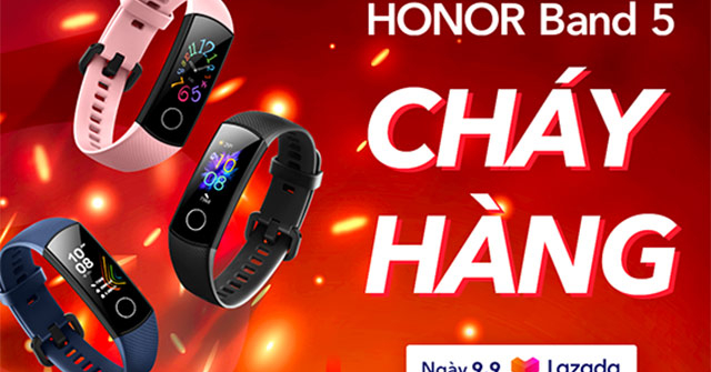 HONOR Band 5 đã bán sạch ở Việt Nam có phải do những lý do này?