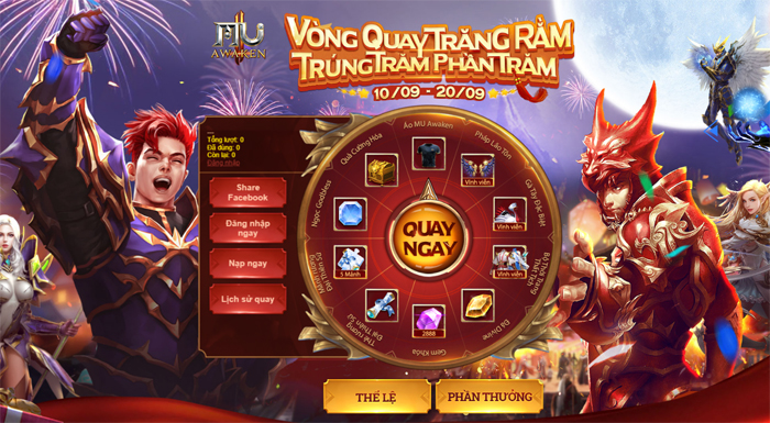 Vui Trung Thu cùng sự kiện Vòng quay trăng rằm của MU Awaken VNG