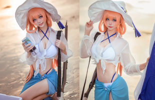 Lặng người khi ngắm loạt ảnh cosplay Girls' Frontier dễ thương nhưng không kém phần nóng bỏng