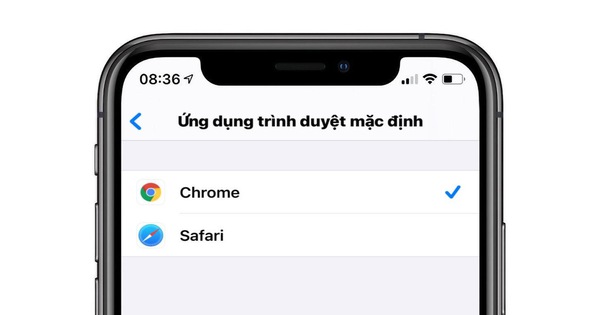 Cách đặt Google Chrome làm trình duyệt mặc định trên iPhone