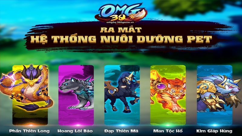 Điểm danh dàn thú cưng “siêu ngầu” trong OMG 3Q