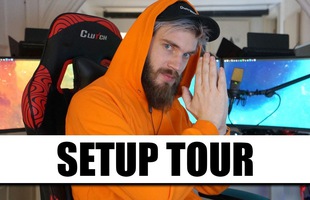 Dạo một vòng quanh phòng chơi game tiền tỷ của Pewdiepie