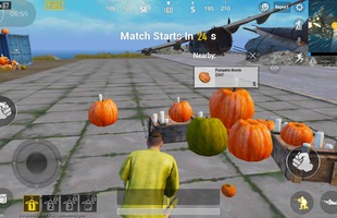 PUBG Mobile: Hết bom Táo, Tencent lại cho game thủ ném bom Bí Ngô