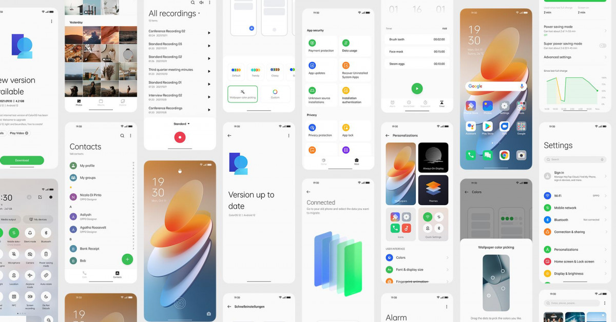 51 thiết bị được nâng cấp ColorOS 12