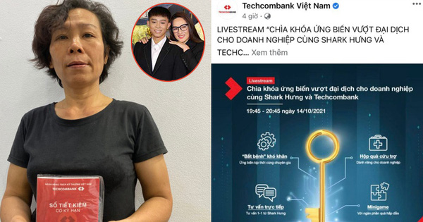 Cộng đồng mạng ồ ạt vào fanpage Techcombank, yêu cầu làm rõ điều này sau khi mẹ Hồ Văn Cường đăng hình ảnh sổ tiết kiệm