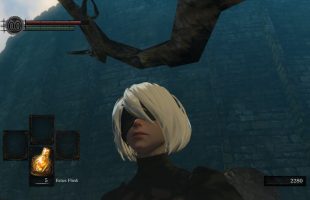 2B của NieR Automata đã đặt chân đến Dark Souls Remastered