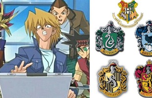 Các nhân vật Yu-Gi-Oh! sẽ gia nhập nhà nào trong trường Hogwarts khi xuyên không qua thế giới Harry Potter